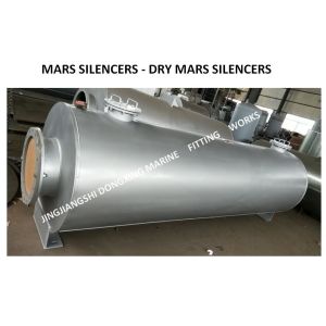 Q235-A carbon steel material marine muffler, marine spark extinguisher, marine