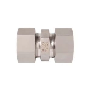 Single Ferrule Compression Fitting Stainless Steel Light 6L-42L Hydraulic