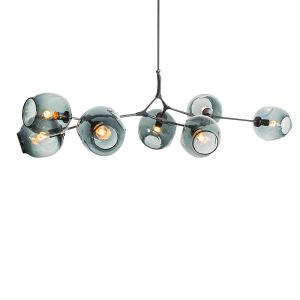 Modern large glass pendant light fixtures for living room Bedroom Kitchen