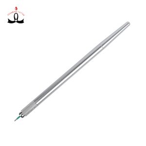 Durable Microblade Permanent Makeup Tattoo Eyebrow Pen Silver 35G