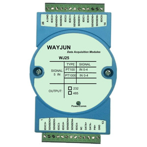Buy cheap wayjun WJ25 series 5 channels RTD Temperature Signal to RS485/232 temperature from wholesalers