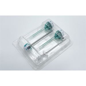 White and Blue Plastic Laparoscopic Trocar Kit OEM Service