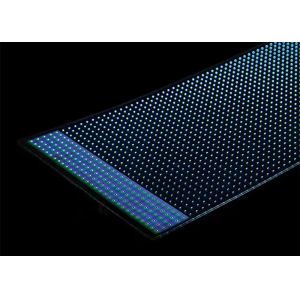 P8 Flexible Crystal Core Film Screen Indoor Glass Window Curtain Advertising