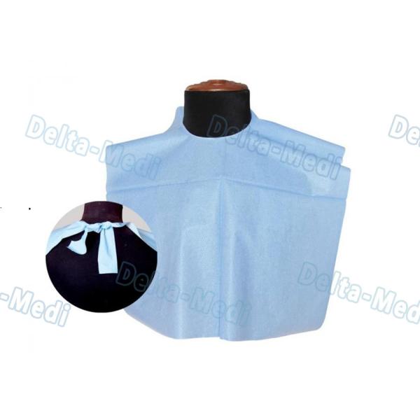 3 Ply Colorful Patient Disposable Dental Bibs Waterproof With Tie On