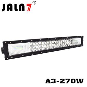 LED Light Bar JALN7 270W 3Rows Combo Beam LED Driving Lamp Super Bright Off Road