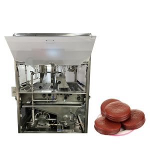 Automatic Stainless Steel Chocolate Enrobing Machine 800 MM Wide Belt Copeland