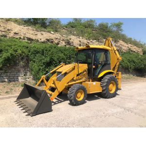 4X4 Backhoe Wheel Loader New Condition Reliability Small Backhoe Loader
