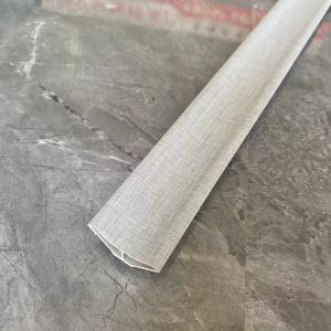 Kitchen 5 Inch PVC Skirting Board Embossed Customization