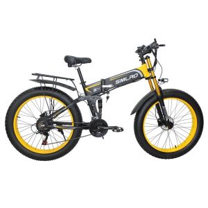 21 Speed Folding Bike With Fat Tires ODM Available Multiapplication