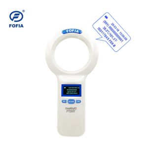 Quality RFID Animal Microchip Scanner Reader FDX-B 134.2Khz Temperature Transponde for sale