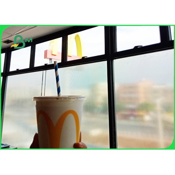 FSC Approved 60 gsm 120 gsm Food safe degradable straw paper for soft drink www.bmpaper.com
