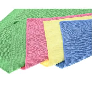 Quality 30x40cm Microfiber Cleanroom Wipes for Industrial Use for sale