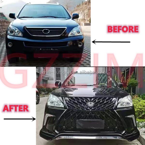 Lexus RX330 2006-2008 Manufacturer Car Facelifted Grille With Bumper Bodykit
