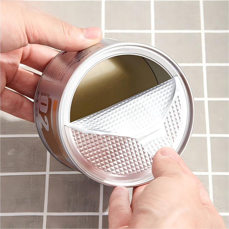 Customized environmentally friendly easy-to-tear metal sealed paper tube