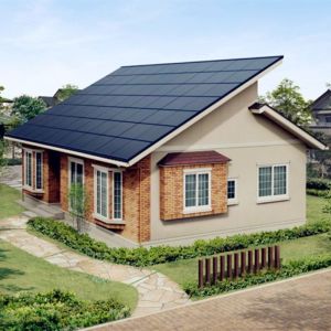 China Q235 Residential Vacation Prefabricated Light Gauge Steel Villa House on sale