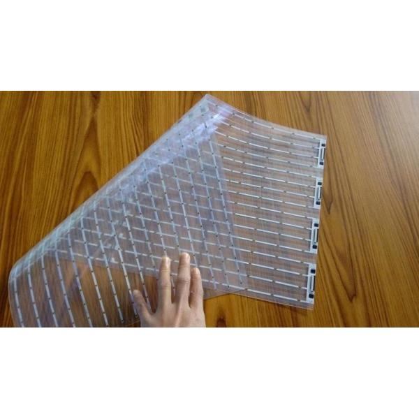 Buy P2.5 Glass Transparent LED Video Wall / 1920Hz Window Shopping Mall LED Display 300W/M2 at wholesale prices