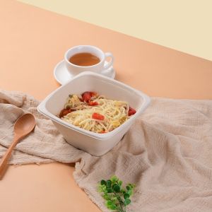 Reusable Custom Molded Pulp Packaging Printing Food Packing Box