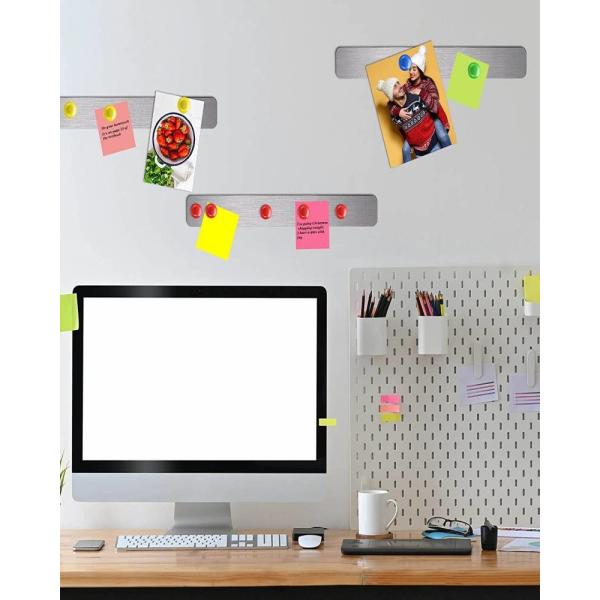 250mm 500mm Magnetic Art Hanging Display System Flexible Magnet Material Multifunction