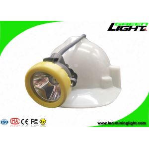 Quality Rechargeable Mining Hard Hat Led Lights , Miners Cap Lamp Support USB Charger for sale