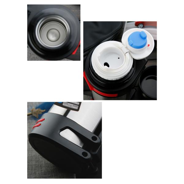 Thermos Vacuum Pot Flask 1 Litre And 2 Litre Double Stainless Steel