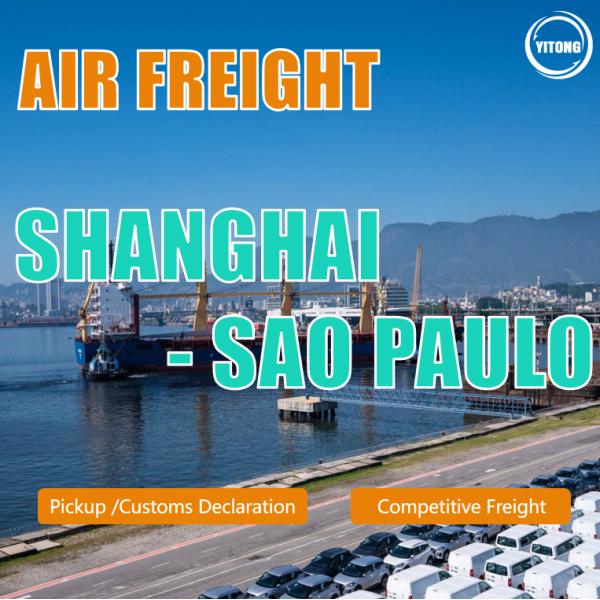 Air Freight From Shanghai To Sao Paulo, Brazil