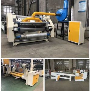 2 Ply Corrugated Paperboard Single Facer Corrugator Machine for Machinery Repair
