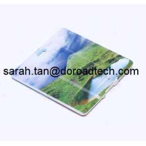 Plastic Mini Card USB Flash Drives, Real Capacity Guaranteed