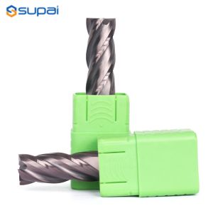 HRC60 Solid Tungsten Carbide End Mill 18x100mm Flat End Mill