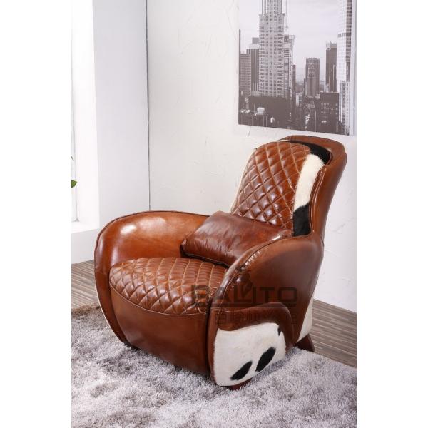 Buy luxury antique leather home leisure chair furniture,#2006 at wholesale prices
