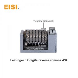 Metal Leibinger Numbering Machine 7 Digits 1 PCS/Plastic Box High Accuracy