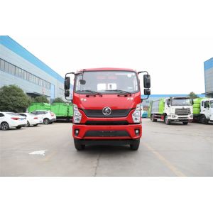 6 Wheels Chinese Winch Support Wrecker Flat Bed Truck With Ladder Use for