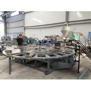 200-280 Pairs Per Hour Shoe Sole Making Machine For Wedge Heel Sandals / Boots