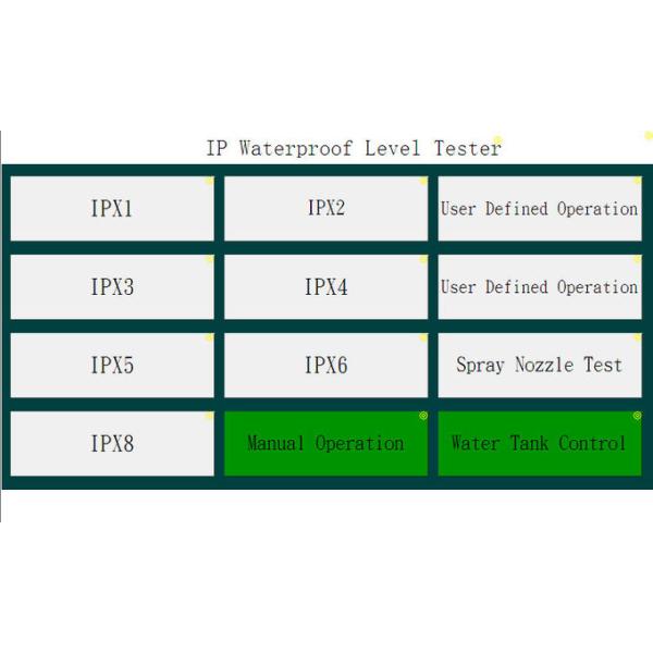 IEC60529 IPX1 To IPX8 Test System