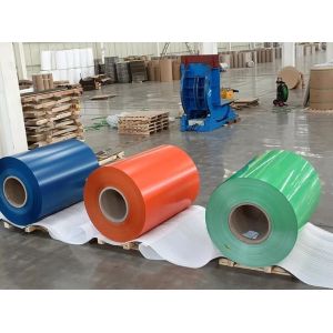 Z81-Z120 Double Layer Painting 0.3mm 1250mm Red Blue Color PPGI PPGL Galvanized
