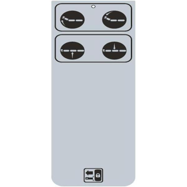 Buy PC / PET Tactile Membrane Panel Switch Embossed with 4 Buttons at wholesale prices