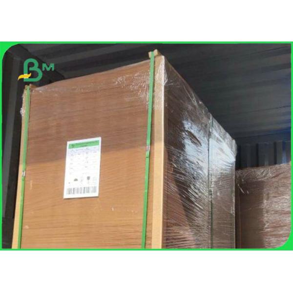 Grade AA 250gsm 300gsm 350gsm Brown Kraft Paper Board For Packing boxes 