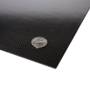 100% High Strength Carbon Fiber Sheet Smooth Glossy Finish 3mm