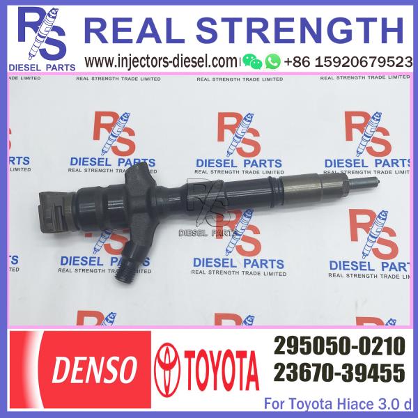 Buy Diesel Engine Common Rail Fuel Injector 295050-0210 Fuel Injector 23670-30410 For Toyota Hilux 1KD at wholesale prices