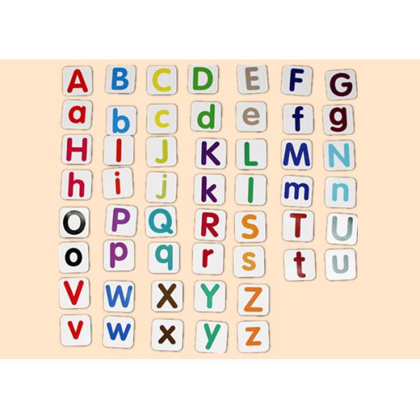 4*4mm EVA Rubber Magnetic Alphabet Refrigerator Magnets