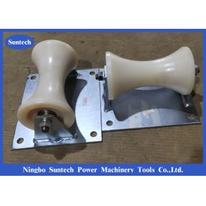 140*160 Steel Electric Cable Pulley Wheel Conductor Stringing Tools