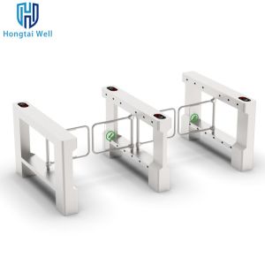 SS304 Optical Swing Barrier Turnstile Gate Face Recognition Access Control