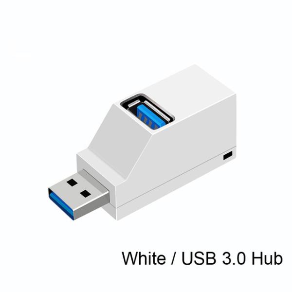 3 Ports 3.0 USB HUBs Adapter Extender Mini Splitter Box 17g ROHS