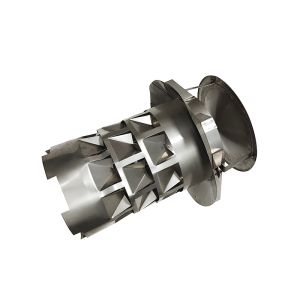 240mm Galvanized Chimney Flue Rain Caps With Upper Screen