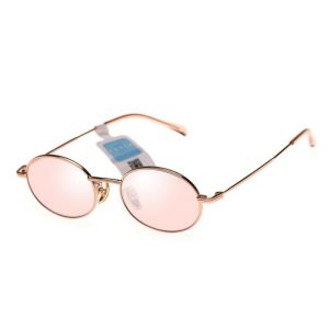 KIDS NON PORLARIZED SUNGALSSES 63206 MATAL FRAME OVAL LENS GIRL UNISEX STYLE