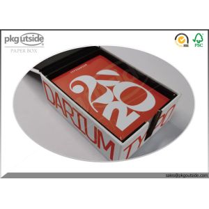 Handmade 2 Pieces Paper Rigid Gift Boxes In Glossy Film Lamination