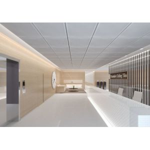 China Micro Perforated Silk Metal Acoustical Ceiling Panels Board Sound Absorbing Aluminum on sale