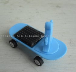 Solar powered scooter