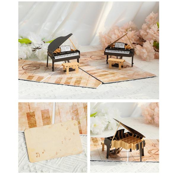 Custom Laser Cut 3d Greeting Cards Popup 150mm X 200mm