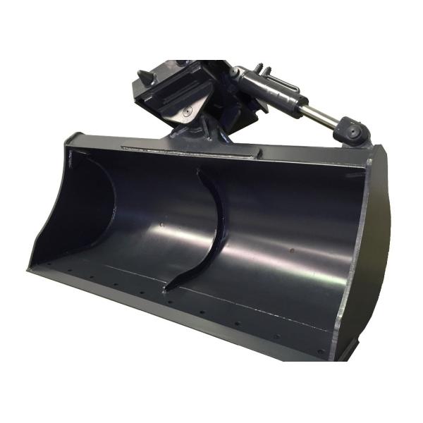 Buy 2400mm Width Hydraulic Tilt Bucket  Black Water Carry Big Volume at wholesale prices
