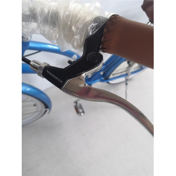 26 Inch Aluminum Alloy Frame 7 Speed Vintage Beach Cruiser Bike with Rear Carrier